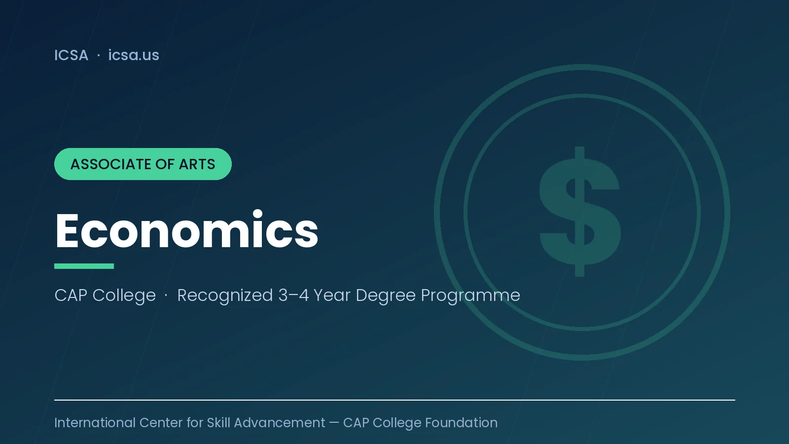 A.B. — Economics