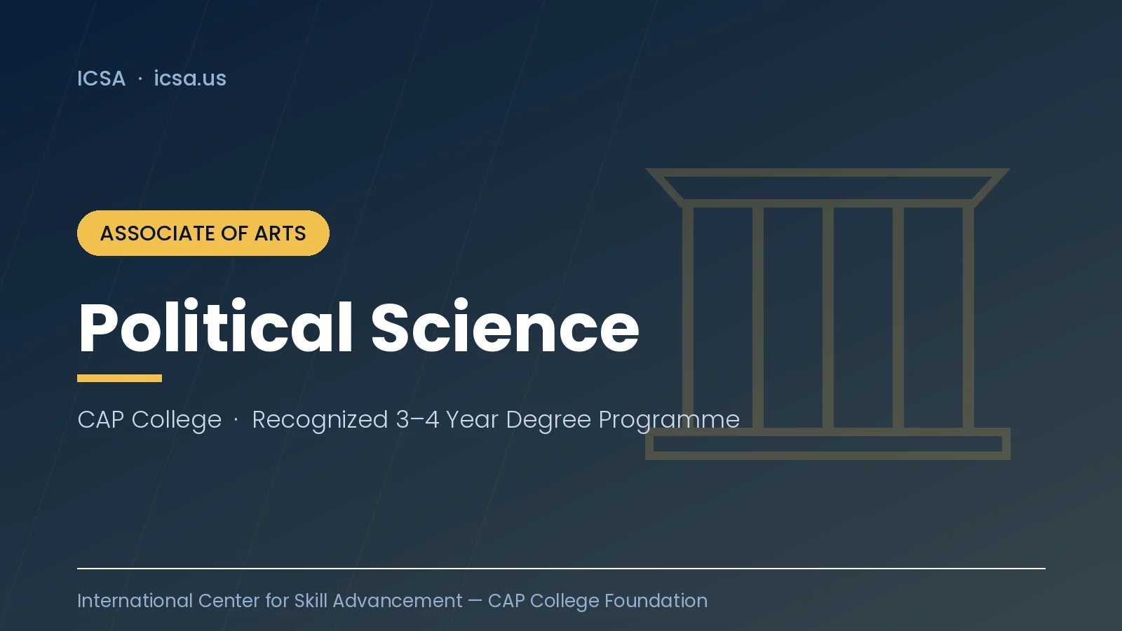 A.B. — Political Science
